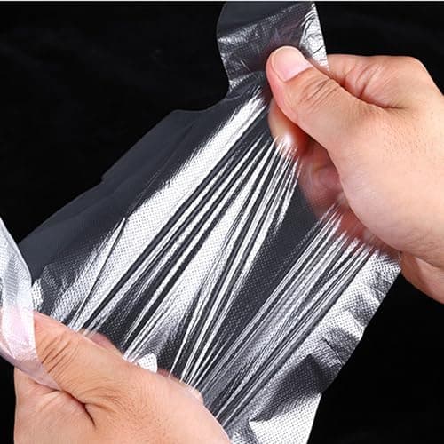 U‘NMEEE 100 PCS Disposable PE Gloves - Clear/White Plastic, Food Safe, Latex-Free, Powder-Free - Kitchen, Cooking, Cleaning, Food Handling, Pet Handling, Multipurpose Household — view 5