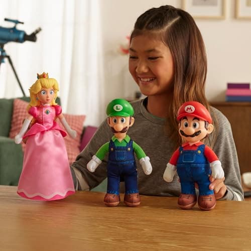 The Super Mario BROS. Movie 9" Plush 3pk