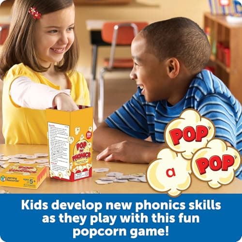 Learning Resources POP for Phonics - Language Development, Spelling, Ages 5+