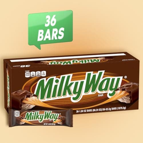 MILKY WAY Milk Chocolate Caramel Candy Bars, Full Size, Bulk Box, 36 ct — view 2