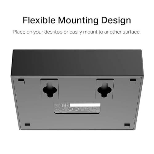 TP-Link Litewave 8 Port Gigabit Ethernet Switch | Desktop Ethernet Splitter | Plastic Case | Unshielded Network Switch | Plug & Play | Fanless Quiet | Unmanaged (LS1008G)