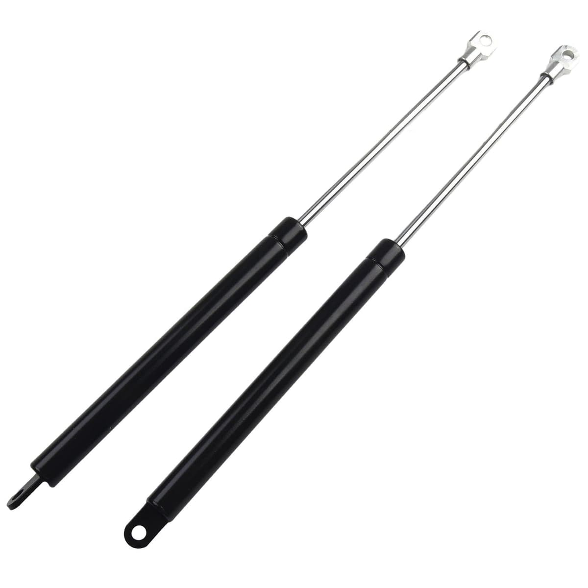 1 par de amortiguadores de gas de 340 mm para caravana, autocaravana, compatible con Seitz Dometic Heki 2 G4 12 140 1 330 AU11 AB07 40N M6 rosca negra
