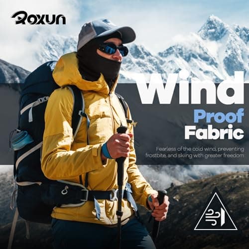 ROXUN Balaclava Ski Mask, 5 Pack Neck Gaiter Motorcycle Summer Cooling — view 5