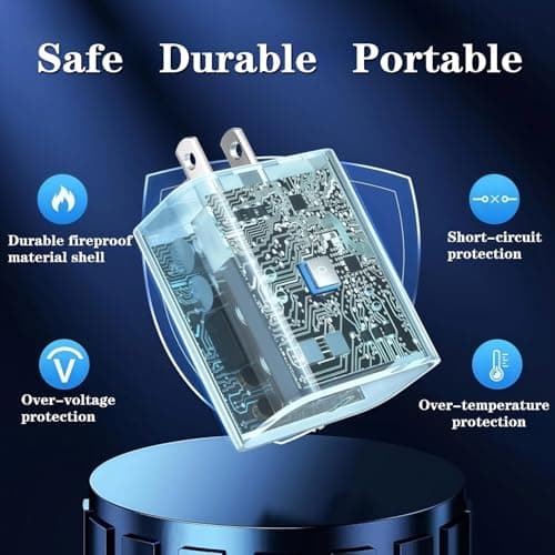 Micro USB Cable for Roku Power Cord Replacement 5V2A Charging Cube USB Plug Adapter MicroUSB Charger Compatible Roku Streaming Stick 3500/3600/3800/Express/Express+ 4K 3940R/Premiere For Charging Only — view 4