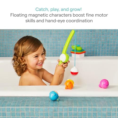 Munchkin Fishin Baby and Toddler Bath Toy (Pack of 1)