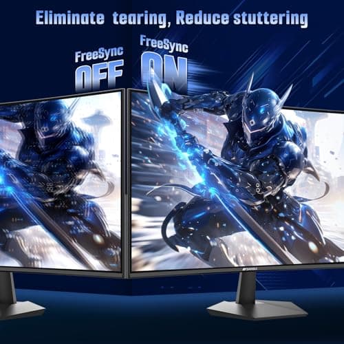 SANSUI 24 Inch Curved 160Hz Gaming Monitor,1500R Curved Gaming Monitor FHD 1080P Computer Monitor,MPRT 1ms Fast VA Display,Freesync,HDR,3000:1, HDMI2.0,DP1.4, VESA Support(ES-G24C1L HDMI Cable Incl.) — view 3