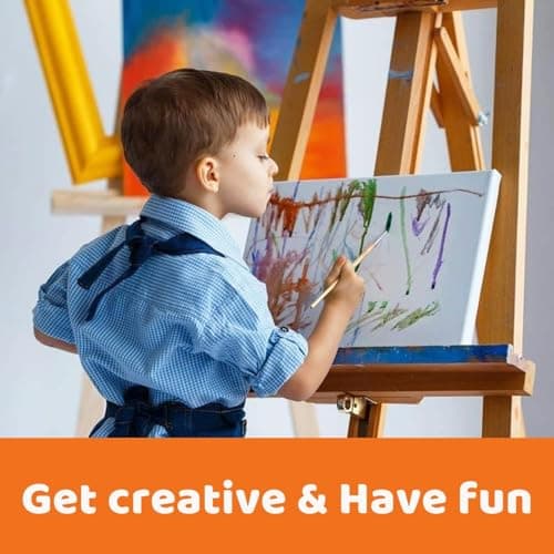 VEESA Washable Watercolorsfor Kids, 5 Pack, 8 Colors with Paint Brush — view 5
