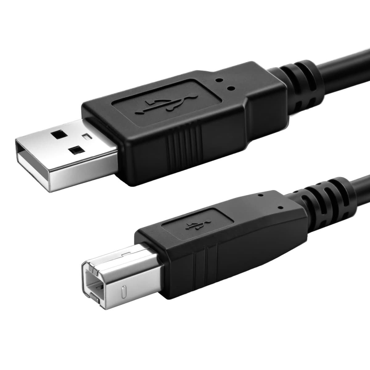 Superer 3 Meter/10FT USB Printer Cable, USB 2.0 Type A to USB-B Male Lead, Fit for HP, Canon, Lexmark, Epson, Dell Printer Power Lead, Durable Charger Cable Cord