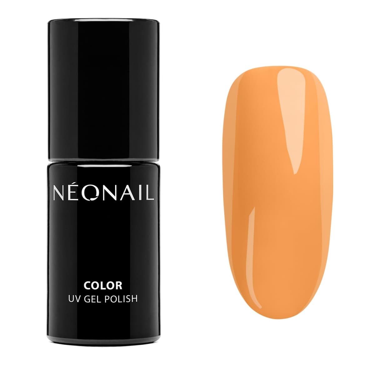 NÉONAIL Pintauñas Semipermanentes 7,2 ml - Naranja - Team Peach - Esmaltes Semipermanentes Para Uñas - Gel Uñas - Manicura - Nail Art - Brillo Uñas - Laca De Uñas - Esmalte Uñas