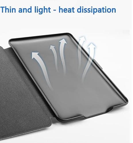 COCFOOKIW Case for 6" Kindle Paperwhite(5th/6th/7th Generation-2012/2013/2015) -Premium PU Leather Cover with Hand Strap and Auto Sleep/Wake(Model: EY21 & DP75SDI)