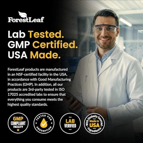 ForestLeaf Micronized Creatine Monohydrate Powder - Maximize Muscle Growth & Strength - Unflavored Creatine for Women and Men - 5G Per Serving - 100 Servings — view 5