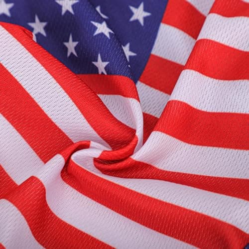 American Flag Inspired Dog Vest: Perfect Dog Shirt, Ideal Tank Top for Everyday Wear, Independence Day Celebrations Crafted Materials for a Cute and Stylish Look Blue S — view 4