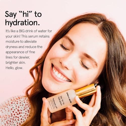 grace & stella Award Winning Hyaluronic Acid Serum for Face (50ml) Hydrating Hyaluronic Acid - Acide Hyaluronique Face - Anti Aging Serum to Hydrate, Remove Fine Lines, Wrinkles, Boost Collagen