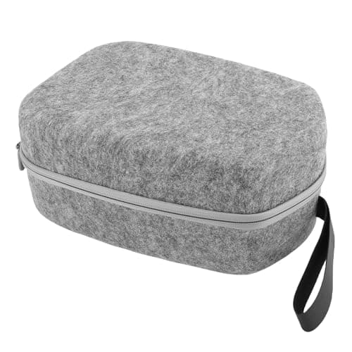 TIKATARER VR Headset Hard Carrying Case, Compact Storage Case, Shock Proof Hard Shell with Custom Foam, Ideal for VR Headset, Touch Controllers & Strap Accessories