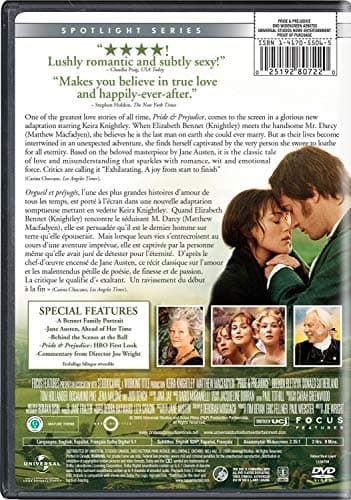 Pride & Prejudice (Widescreen)
