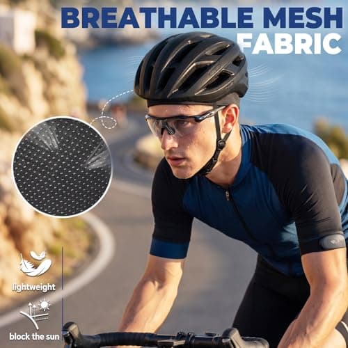 Lauzq 3Pack Cooling Breathable Mesh Skull Cap Helmet Liner, Sweat & Quick Dry Cycling Motorcycle Hard Hat Liner for Men Women — view 3