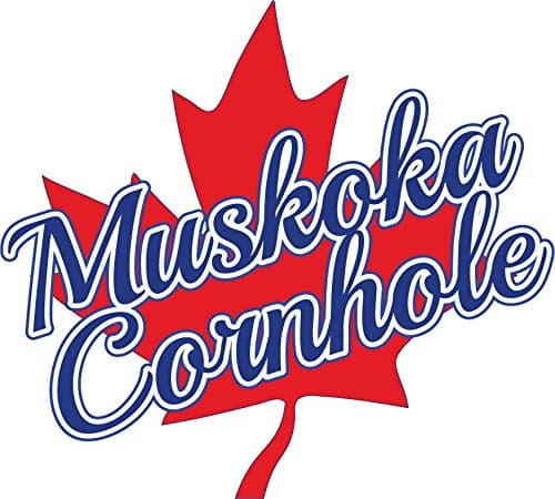 Official Cornhole Bags - 10 Ounce Duck Canvas, Whole Corn, 6" x 6" Made in Canada (Blue/Green)