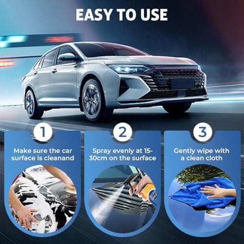 Car Coating Spray, 2026 New Quick Effect Coating Agent Car Paint Protection for Car Owners, Multi-Surface Detailing Spray for Car Exterior Protection (3)