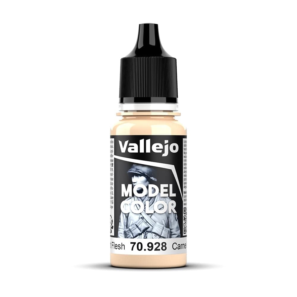Vallejo VJ70928 Model Color 17 ml Acrylic Paint - Light Flesh