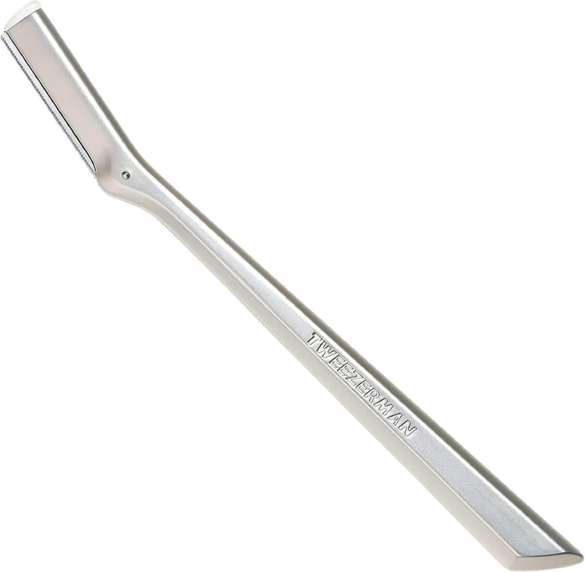 TWEEZERMAN Afeitadora facial (eliminación precisa del vello facial con hoja de acero inoxidable, para rostro y cejas)