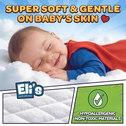 Eli with Love Super Sleepers Baby Diaper Booster Pads - 30 Pads - Overnight Leak Protection - Absorbent Diaper Inserts for Extra Dryness, Liners for Babies & Toddlers, Reduce Night Changes - 1 Pack — view 5