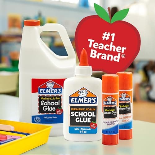 Elmer's Liquid School Glue, White, Washable, 32 Ounces - Great for Making Slime, Arts & Crafts, Back to School, #1 Teacher Brand — view 2