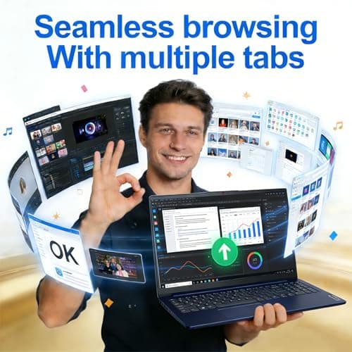 Lenovo IdeaPad Slim 3i • 15.6" FHD Laptop with Microsoft 365 Included • Intel N150 • 8GB DDR5 • 128GB SSD • Windows 11 — view 4