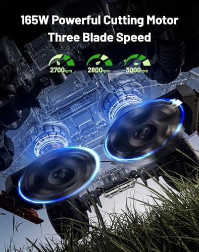 Mammotion LUBA 3 AWD 5000 Robot Lawn Mower with Garage (Ship Separately), 1.25 Acres, 360° LiDAR+NetRTK+AI Vision, All-Wheel-Drive for 80% Slopes, 50 Multi-Zone Management, Cutting Height 1.0"-2.7" — view 5