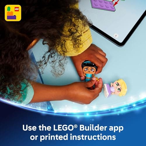 LEGO Disney Princess Mini Jasmine & Rapunzel Building Toy - Princess Toys for Girls & Boys, Ages 5+ - Disney Gifts for Kids - 43303 — view 5