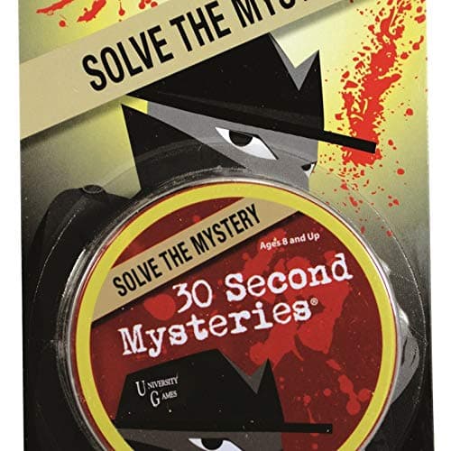University Games Mystery, Mind and Logic - 30 Second Mysteries Red — view 3
