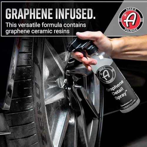 Adam's Polishes Graphene Detail Spray (2 Pack) - Extend Protection of Waxes, Sealants, & Coatings | Waterless Detailer Spray For Car Detailing | Clay Bar, Drying Aid, Add Ceramic Graphene Protection — view 3