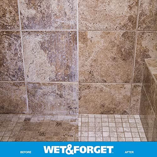 Wet & Forget Shower Cleaner Spray Multi-Surface Weekly Application Requires No Scrubbing, Bleach-Free Formula, Ready to Use, Fresh Scent, 3 Months of Cleaning, 64 Fluid Ounces, 1 Pack — view 5