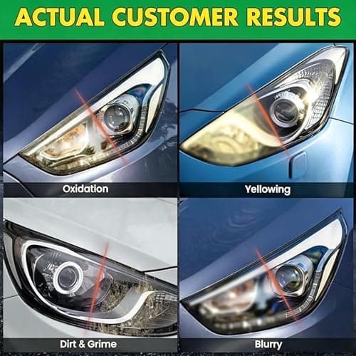 CYTITZHN Headlight Restoration Spray – Instant Oxidation, Yellowing & Stain Removal, Restores Cloudy Headlamps to Like New, Portable Cleaner for All Cars – 120ml/4.01oz — view 5