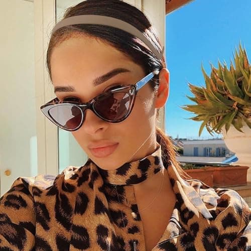 TOBATOBA Headbands for Glasses Wearers No Pressure No Headache Comfortable Hairbands Square Sunglasses Headband for Women Girls, Plastic Headbands with Teeth Non Slip 6Pcs — view 3