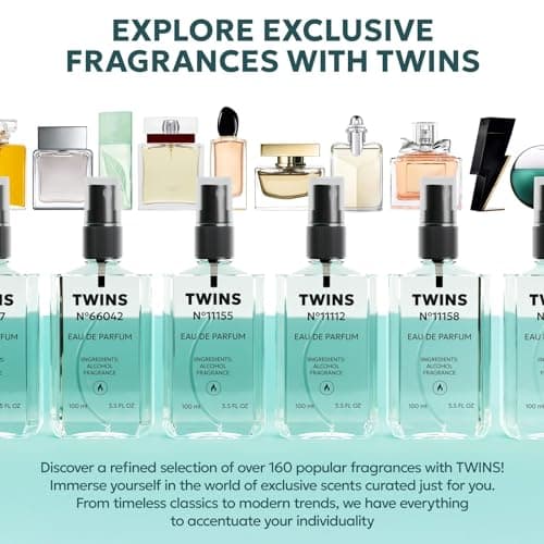TWINS Impression of PARFUM Delina | Perfume for Women Eau de Parfum | No.11155 | 3.4 Fl Oz / 100 ml — view 3