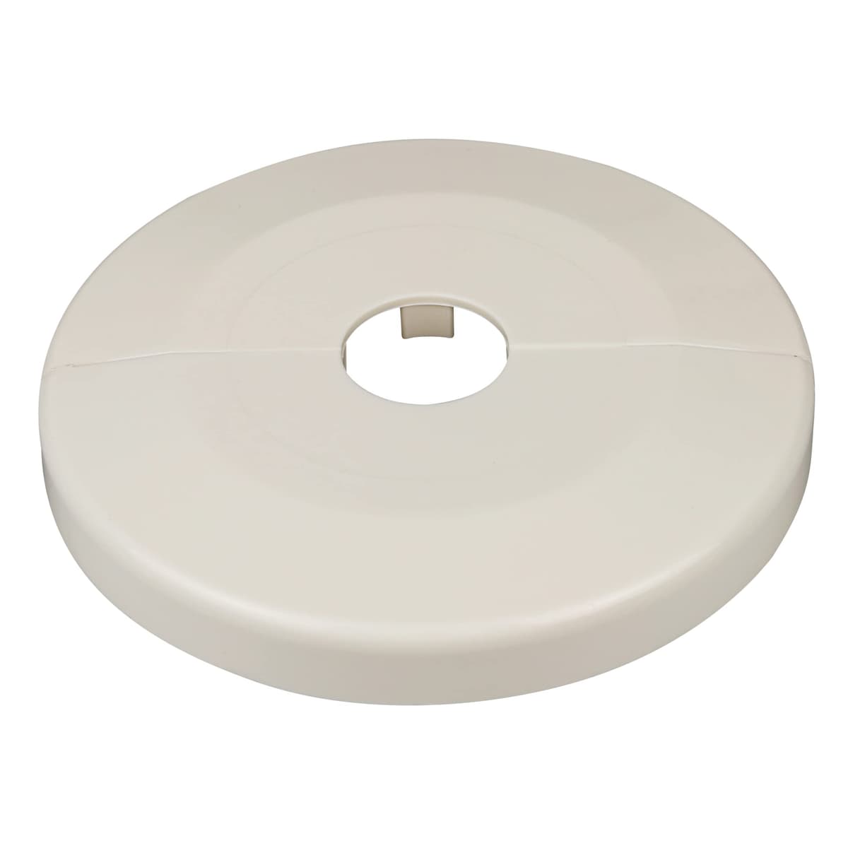 2 Piezas de rosetas individuales para tuberias de calefaccion, diferentes tamaños para diámetros de tubo de 12mm a 43mm, embellecedor, cubre tubos radiador, tapa (18mm, Blanco Crema RAL 9001)