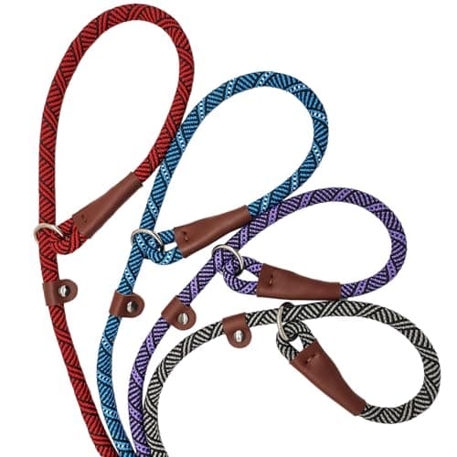 SEPXUFORE 3 FT Slip Lead Dog Leash, No Pull Nylon Training Lead — view 4