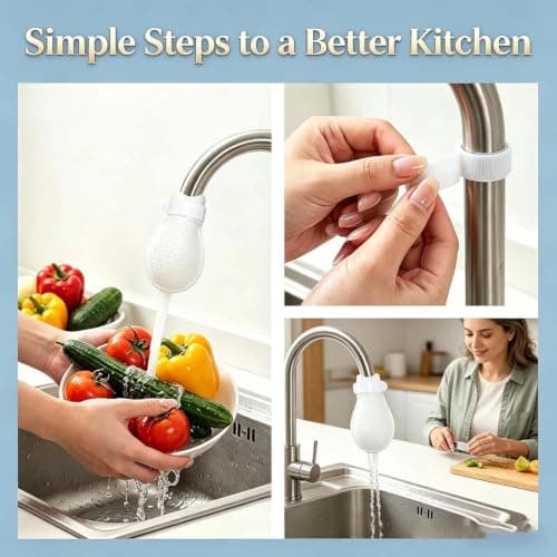 100pcs Faucet Filter Bag for Filtering tap Water, 2026 New Faucet Filter Cotton Bag, High-Density Non-Woven Faucet Filter Bag, Easy to Replace Cotton Filter Bag for Faucet, Kitchen Sink — view 5