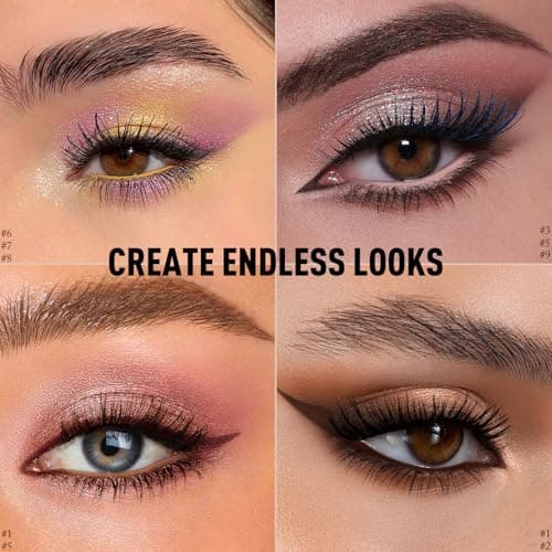 Wugbc Eyeshadow Stick Waterproof Cream Eye Shadow Pencil Long-Lasting Crease-Proof Shimmer Glitter Eyeshadow Crayon Smooth High Pigmented Highlighter Neutral Eye Shadow Liner Makeup, 1 CARAMEL — view 5