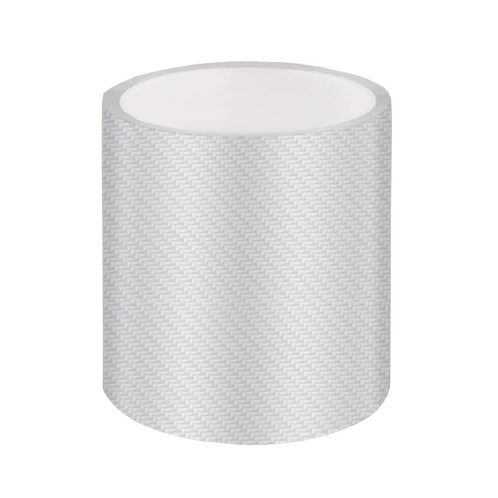 ETOPARS Protector de Parachoques 10cm x 5m Fibra de Carbon Transparente Protector de Borde de Puerta de Coche Anti-colisión Protector Umbral de Puerta de Tira Protección Goma