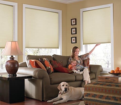 Custom Cordless Cellular Shades, Light Filtering, 40W x 72H, Antique Linen Sizes 21 to 72 Wide — view 4
