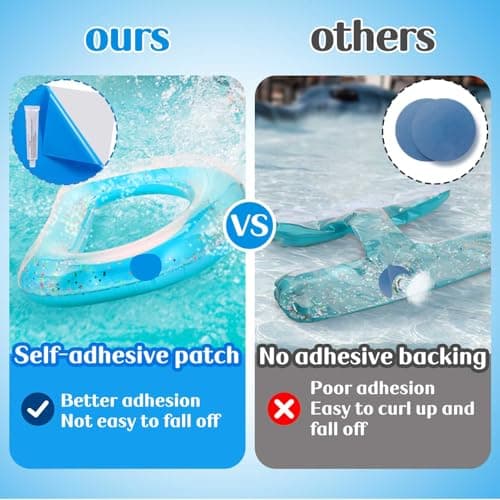 Aulock 4ft x 2.8ft Exlarge Self-Adhesive Pool Liner Repair Patch