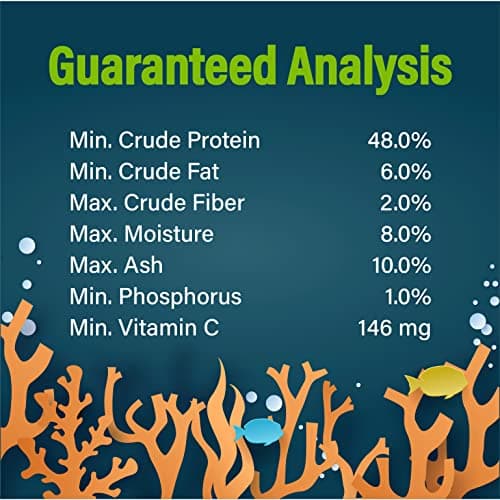 Tetra GloFish Wafers for Sharks and Cory Catfish, 1.58 Oz., Bottom-Feeding Fish Food — view 3
