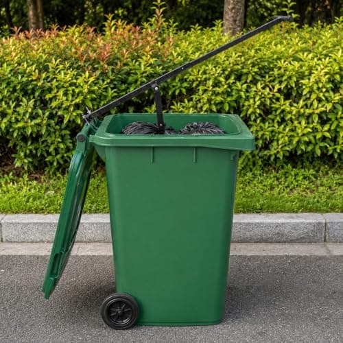 Trash Can Compactor Tool, Waste Recycling Hand Tool, Heavy-Duty Trash Compactor for Outdoor Use, Touchless Bin Compactor (1Pc)