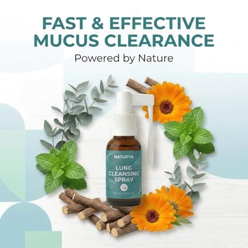 Naturva Lung Cleansing Spray,Calendula Herbal Lung Cleansing Spray,Powerful Lung Support & Cleanse (1pcs) — view 5