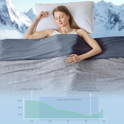 Cooling Blanket Twin Size, Cooling Blankets for Hot Sleepers, Absorbs Heat to Keep Body Cool for Summer Nights Sweats, Cold Blanket for Bed Couch Sofa, Ice Blanket 60x80 Inches, Dark gray