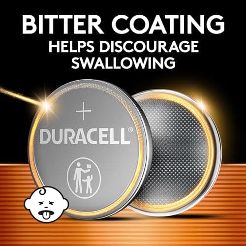 Duracell 2032 Lithium Battery, 2 Count, AirTag & Key Fob, CR2032 3V Cell — view 3