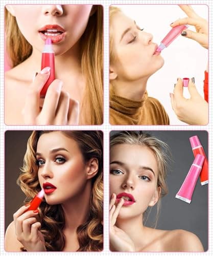 Guokoo 7pcs Lip Gloss Tubes - 10ml Clear Refillable Squeeze Tubes for Lip Balm and Travel Toiletries — view 5