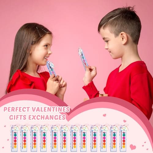Sabary 12 Pack End of School Year Gift for Student Watercolor Paint Set Bulk with Card and Rope 8 Washable Watercolor Paint with Brush for Last Day of School Classroom Kid Art Party Favor (Round) — view 5