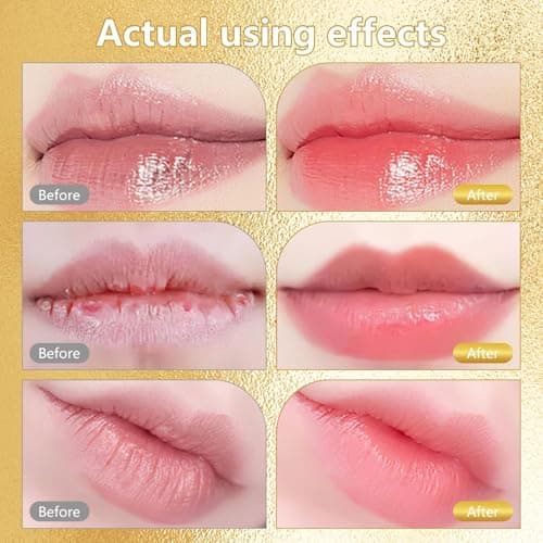 Color-Changing Lipstick – pH Activated Tint Balm for Personalized Color, Long-Lasting Moisturizing Lip Glow, Hydrating & Non-Sticky Formula, Suitable for All Skin Tones, Women, Birthday Mothers Day Gifts, Gold (2PCS)